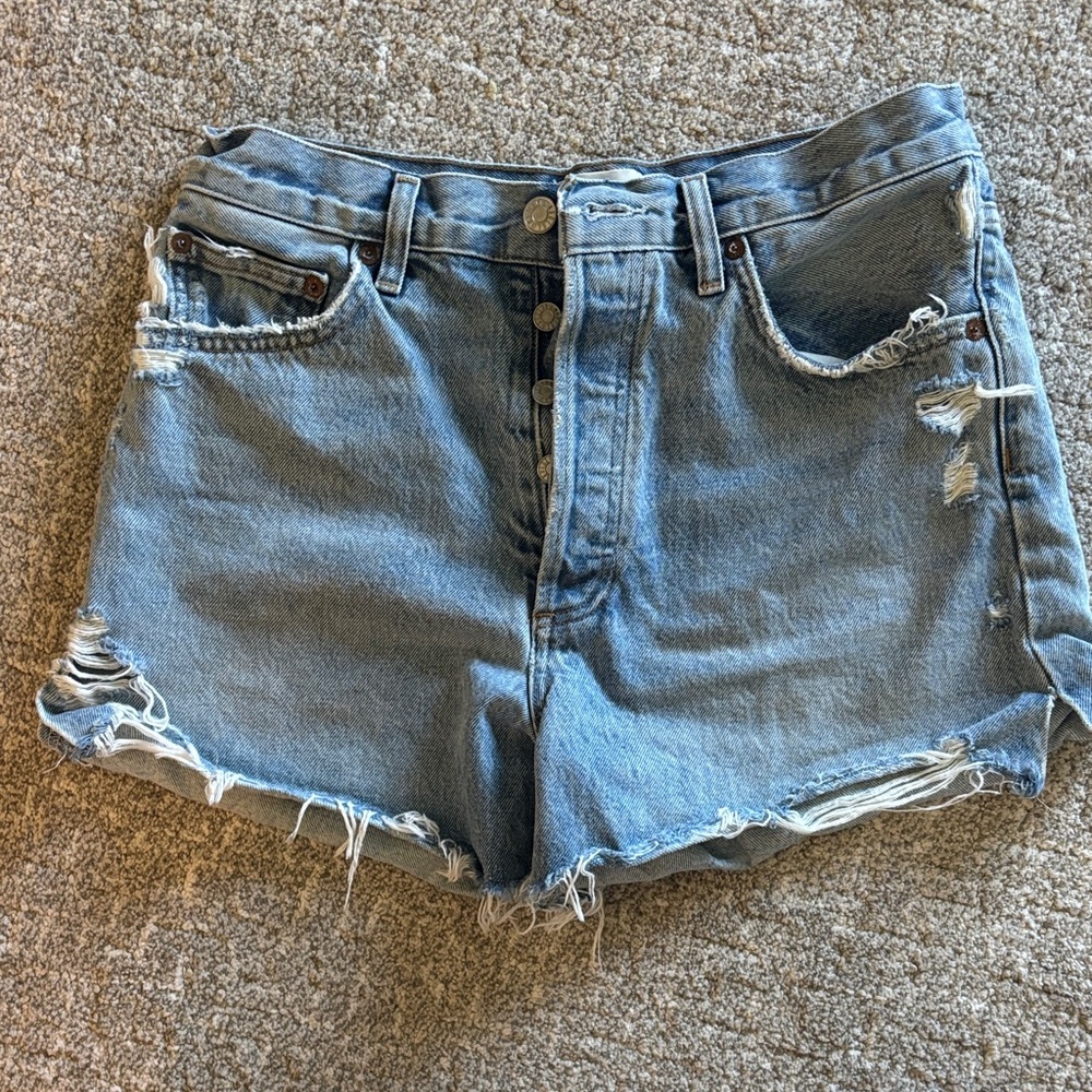 Agolde Dee Jean Shorts